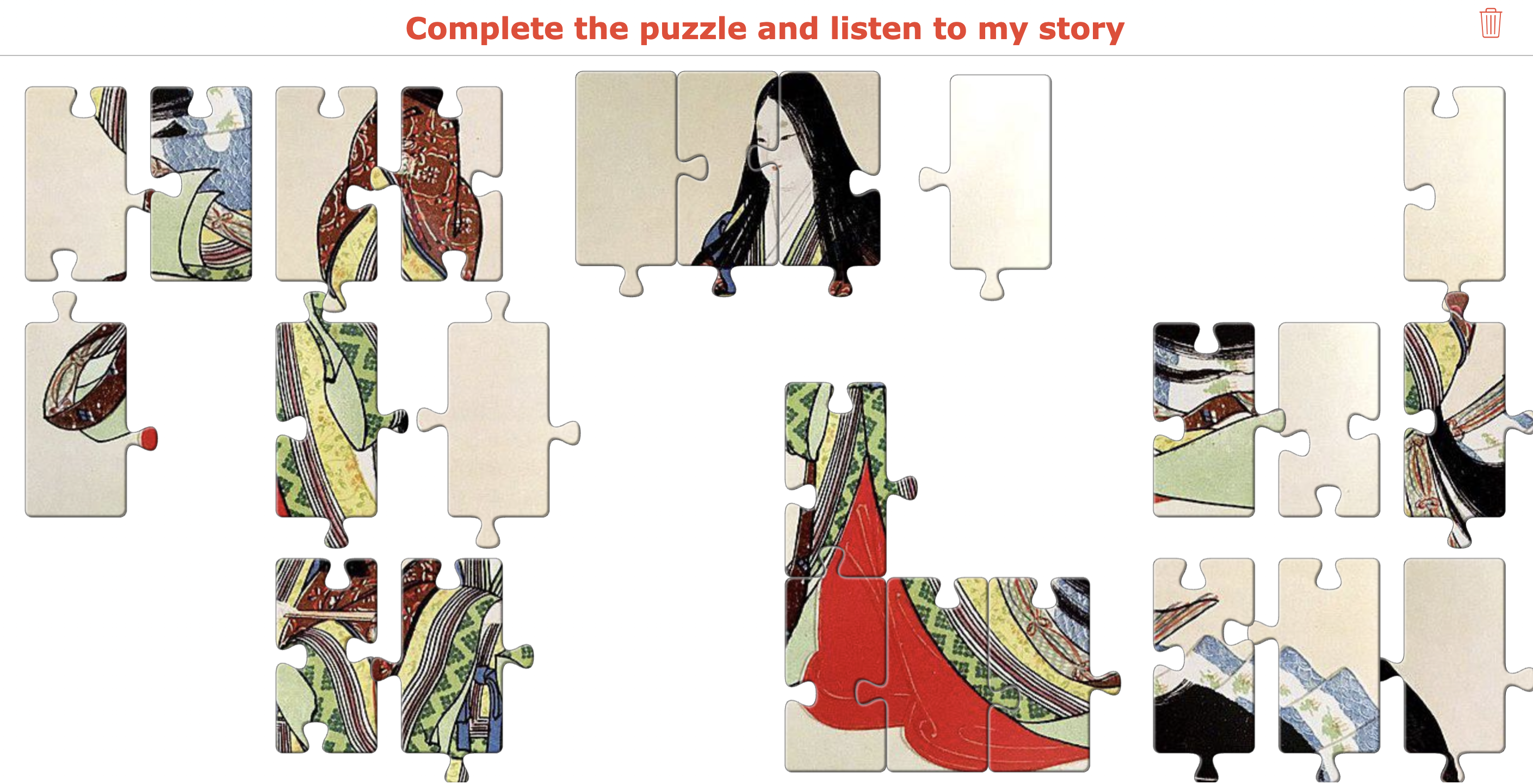 LThe World’s First Novelist - SDG 5Jigsaw puzzle 