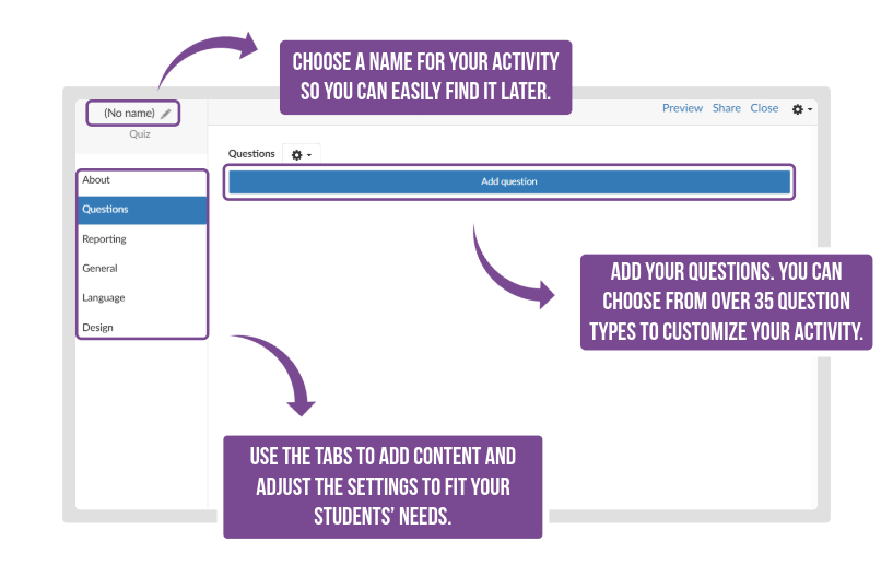 Step 2: Add your content