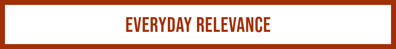 Everyday Relevance themed lesson plans