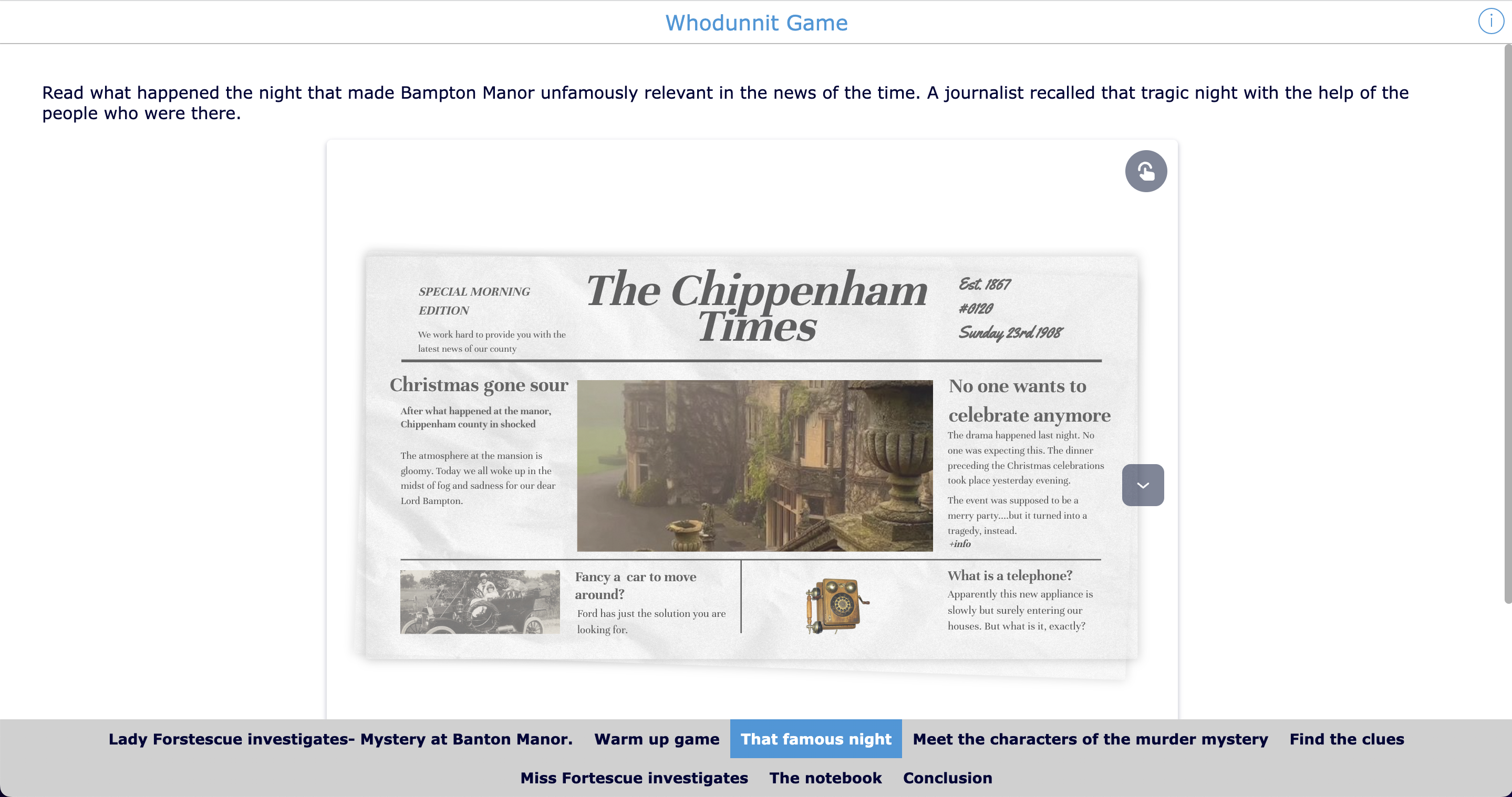 Edtech App Smash BookWidgets Genially Whodinnit