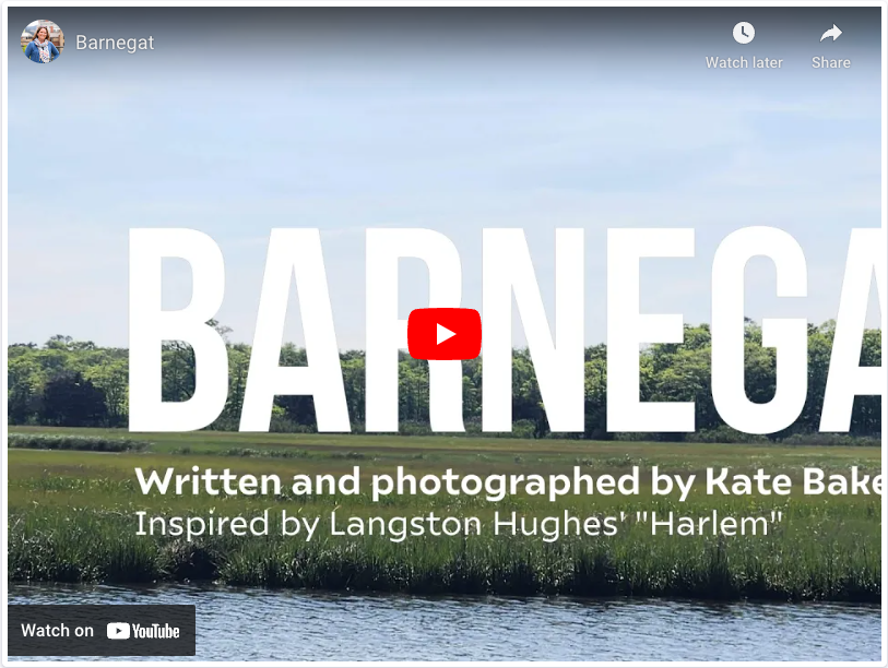 Langston Hughes-inspired ecopoem video thumbnail about rising sea levels